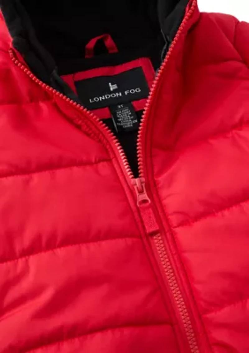 Toddler Boys Heavyweight Hooded Jacket