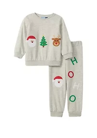 Toddler Boys Appliqué Joggers