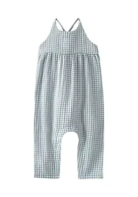 Baby Girls Gauze Jumpsuit