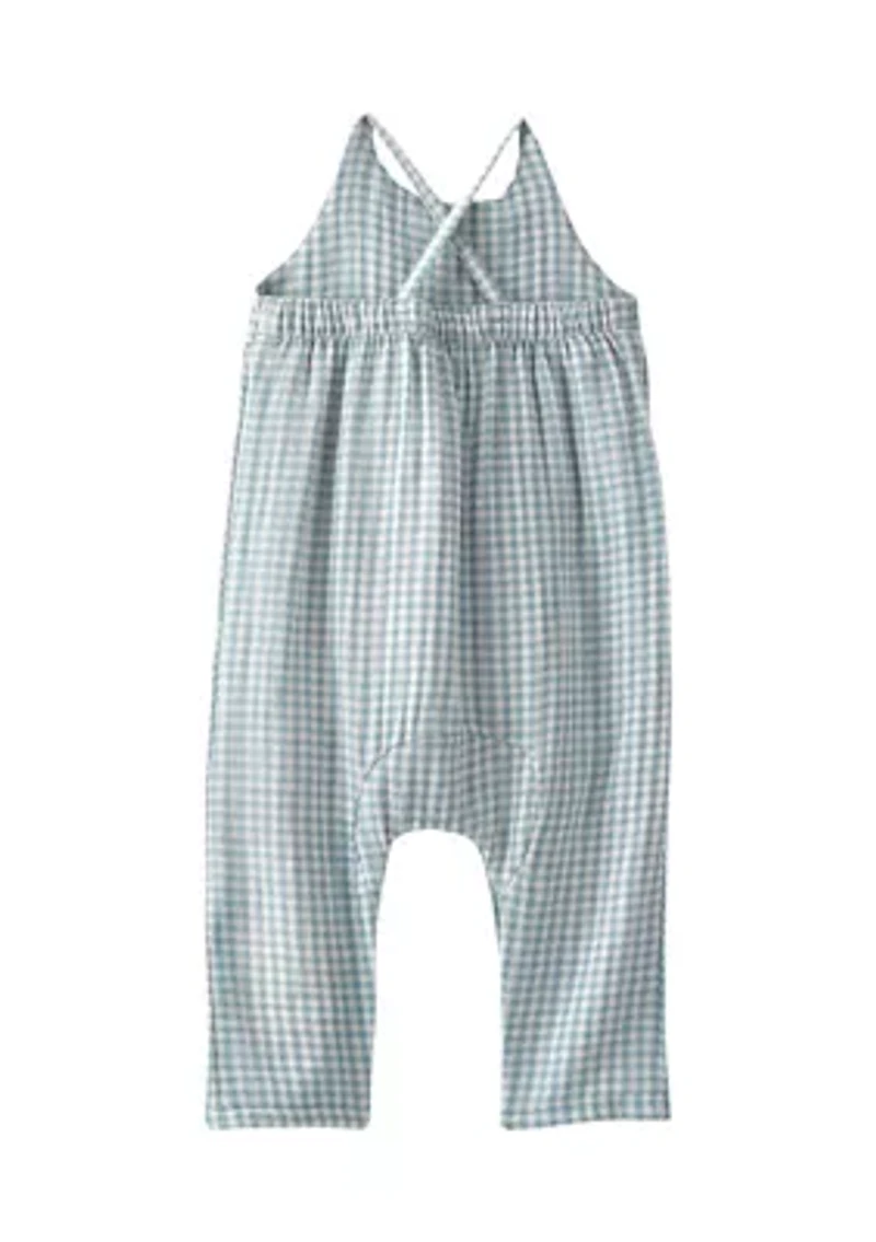 Baby Girls Gauze Jumpsuit