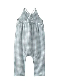 Baby Girls Gauze Jumpsuit