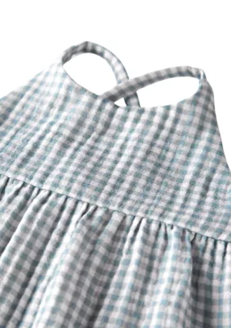 Baby Girls Gauze Jumpsuit