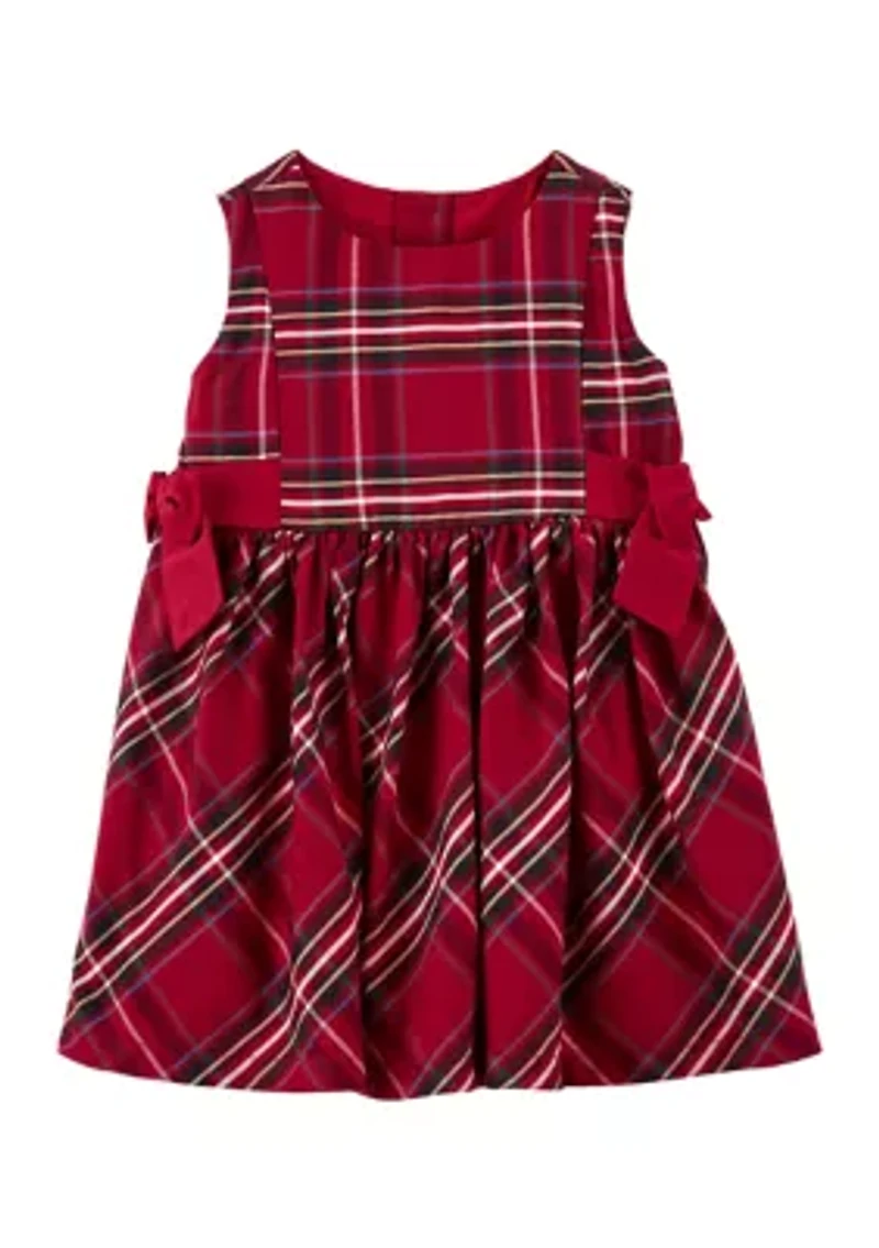 Baby Girls Plaid Holiday Dress