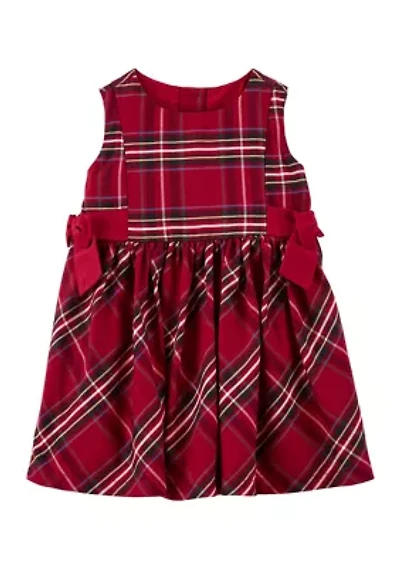 Baby Girls Plaid Holiday Dress