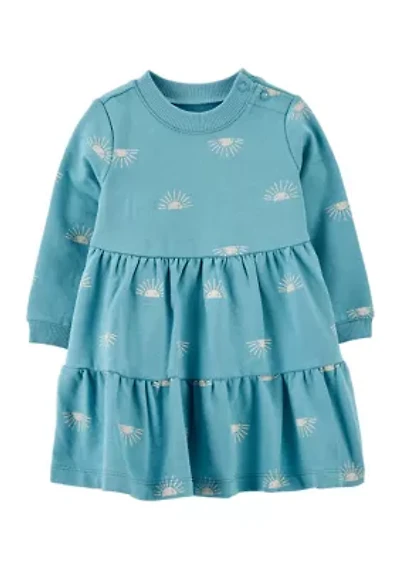 Baby Girls Sun Print Dress