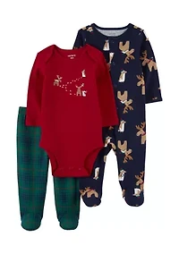 Baby Boys Holiday Pajama Set