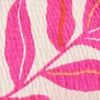 Baby Girls Printed Three Piece Top and Shorts Set with Headwrap