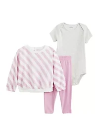 Baby Girls French Terry Set