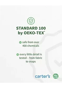 Baby Girls Sleeveless Smocked Floral 3 Piece Set