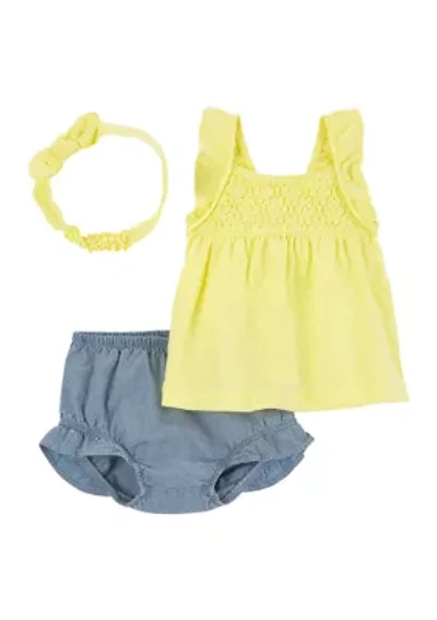 Baby Girls 3-Piece Set