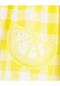 Baby Girls Gingham Sunsuit