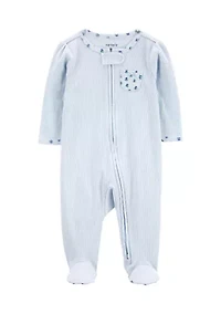 Baby Girls Printed One Piece Pajama