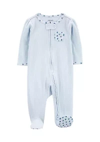 Baby Girls Printed One Piece Pajama