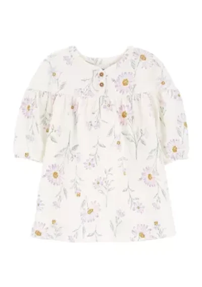 Baby Girls Floral Dress and Diaper Cover