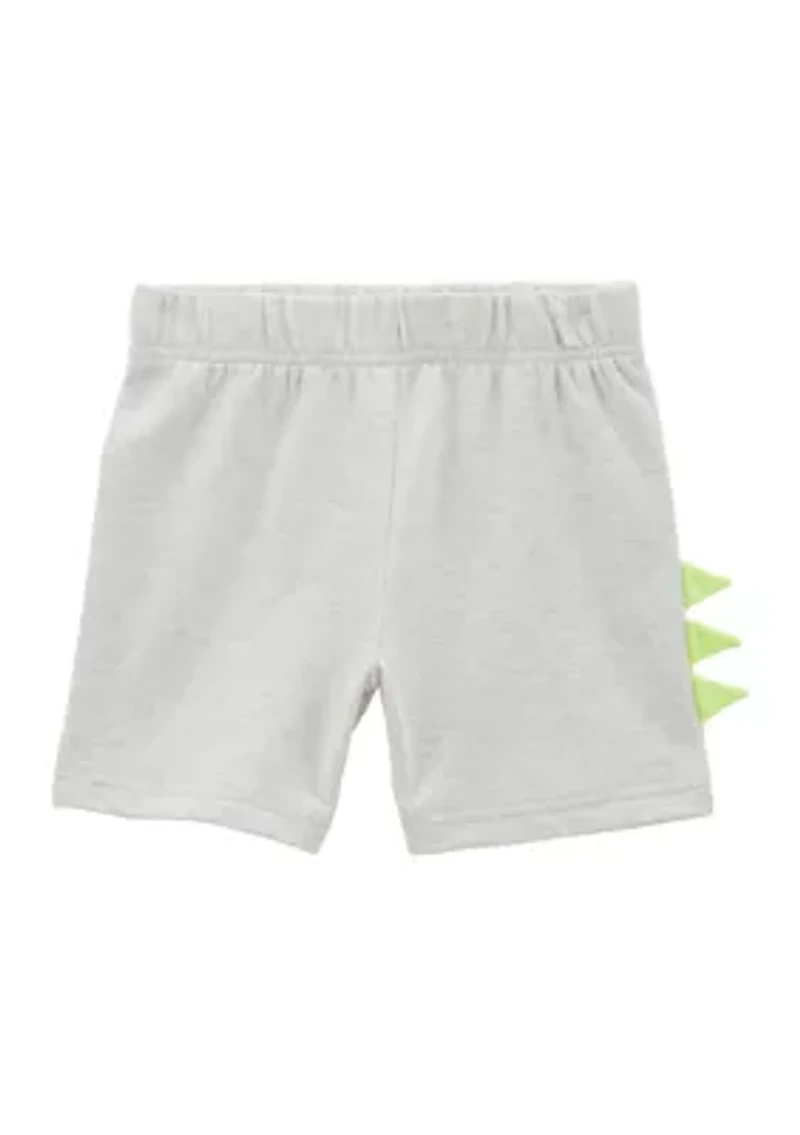 Baby Boys Short Sleeve Dino Graphic T-Shirt and Shorts Set