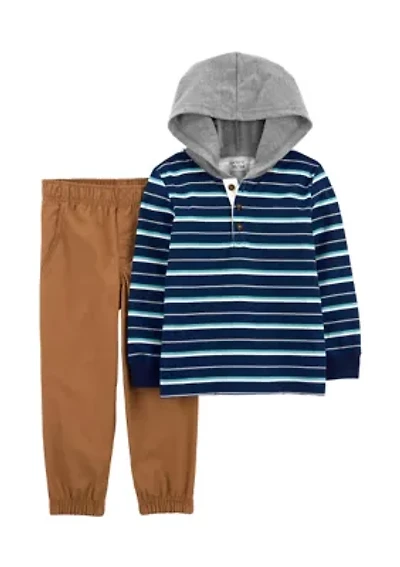 Baby Boys Hooded T-Shirt and Pants