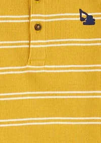 Baby Boys Striped Shirt and Pants Set