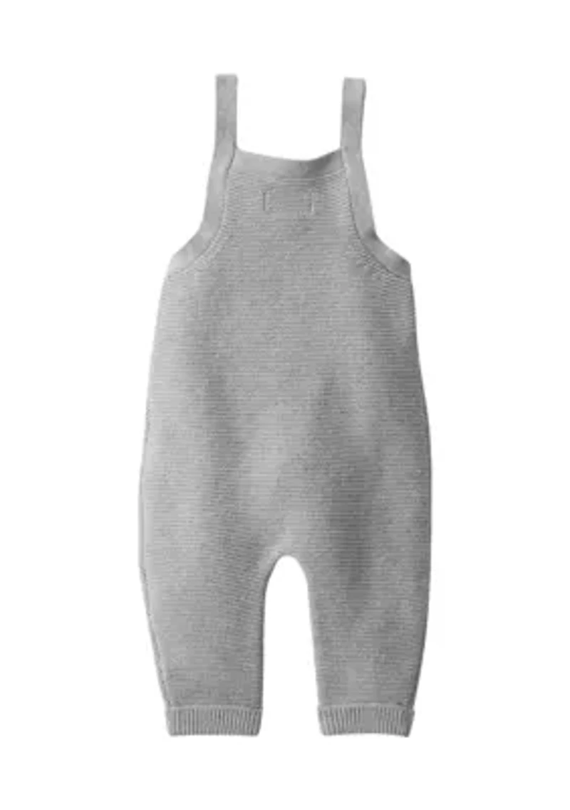Baby Boys One Piece Sweater Knit Overalls