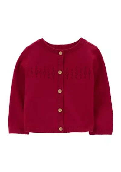 Baby Girls Sweater Knit Cardigan