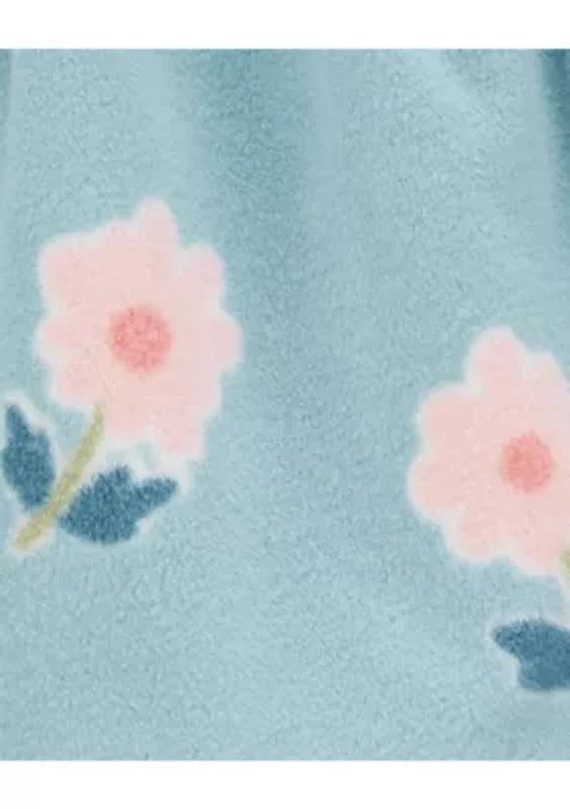 Baby Girls Floral Printed Vest Set