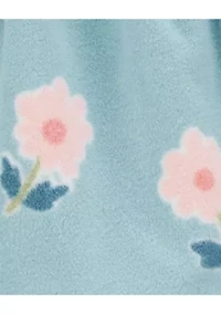 Baby Girls Floral Printed Vest Set