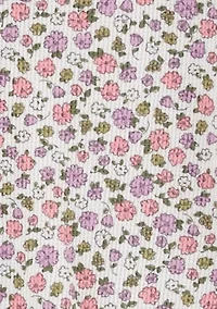 Baby Girls Floral Printed Top and Cargo Pants Set