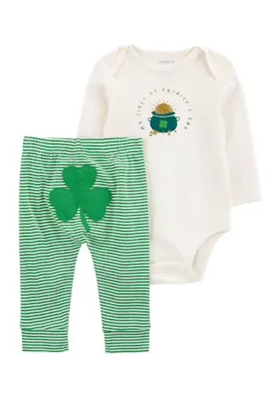 Baby 2 Piece Graphic Bodysuit Set
