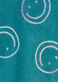 Baby Girls Printed Fleece Footie Pajamas