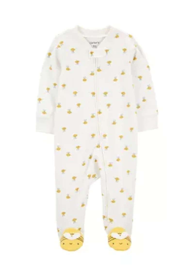 Baby Printed Footie Pajamas