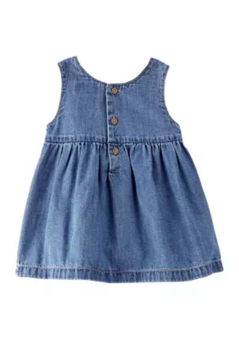 Baby Girls Chambray Dress