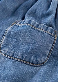Baby Girls Chambray Dress