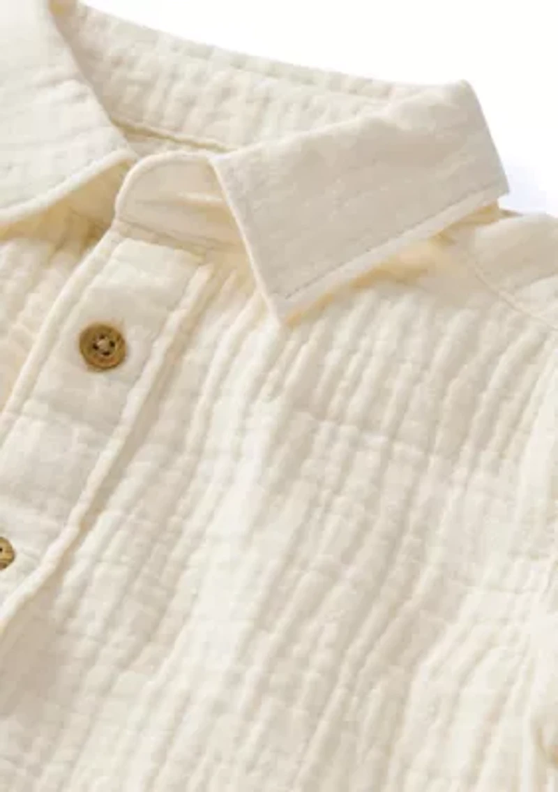 Baby Boys Woven Set
