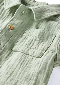 Baby Boys Woven Set