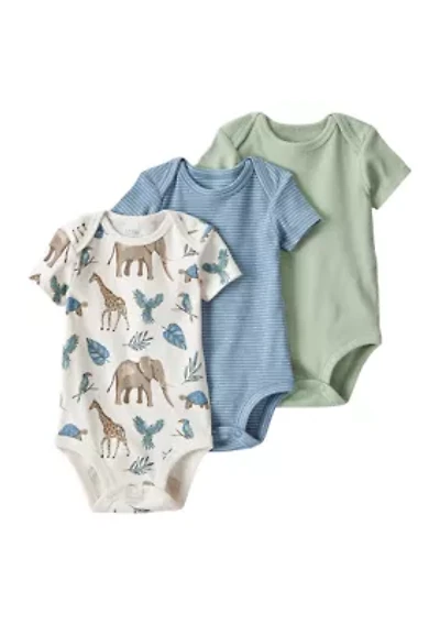 Baby Bodysuits Set - 3 Pack