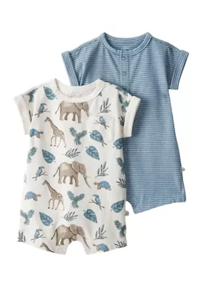 Baby Rompers - 2 Pack