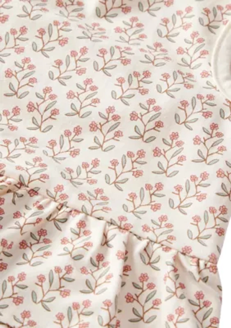 Baby Girls Printed Sunsuit Set - 2 Pack