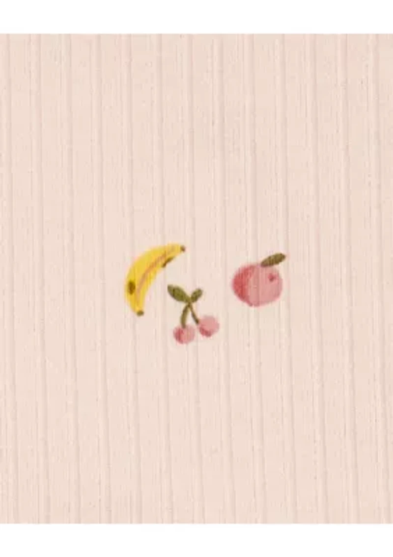 Baby Girls Printed Top and Shorts Set