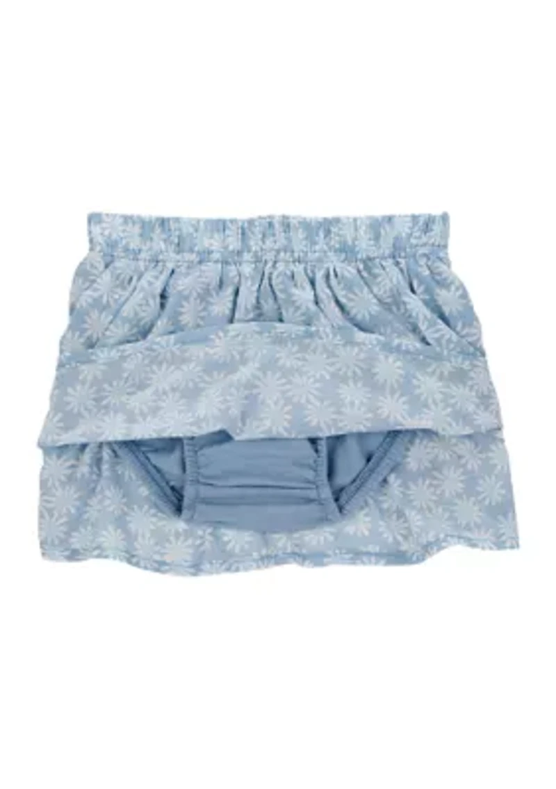 Baby Girls Tank Top and Skort Set