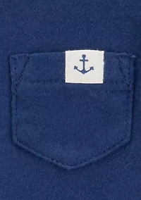 Baby Boys 3 Piece Polo & Bodysuit Set