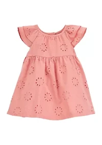 Baby Girls Eyelet Dress Set