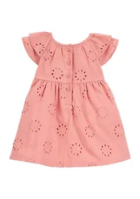 Baby Girls Eyelet Dress Set