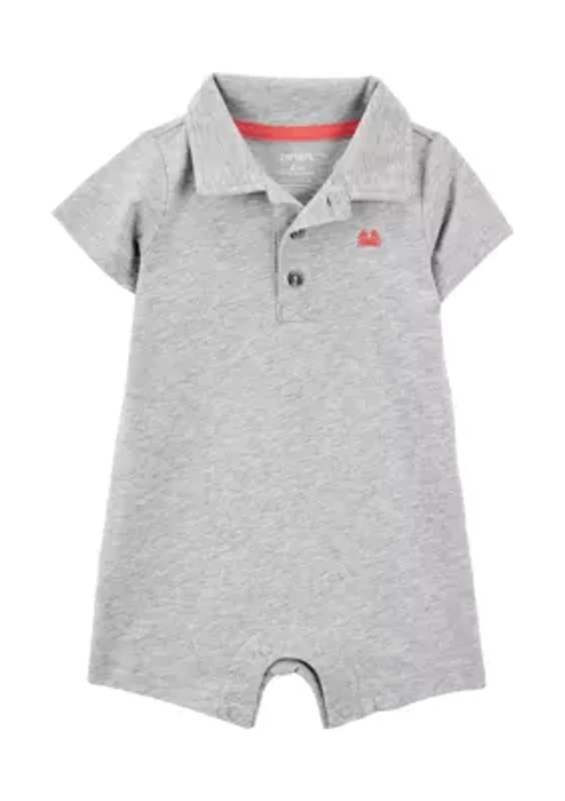 Baby Boys Polo Romper