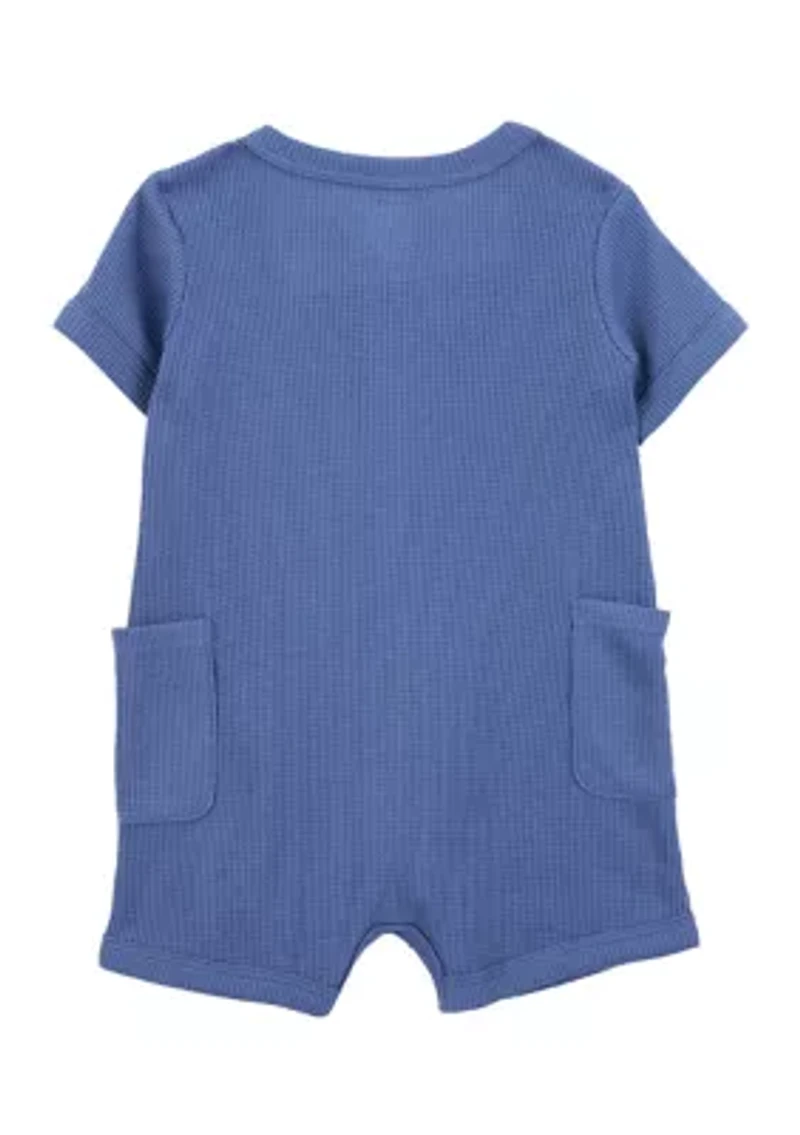 Baby Boys Thermal Romper