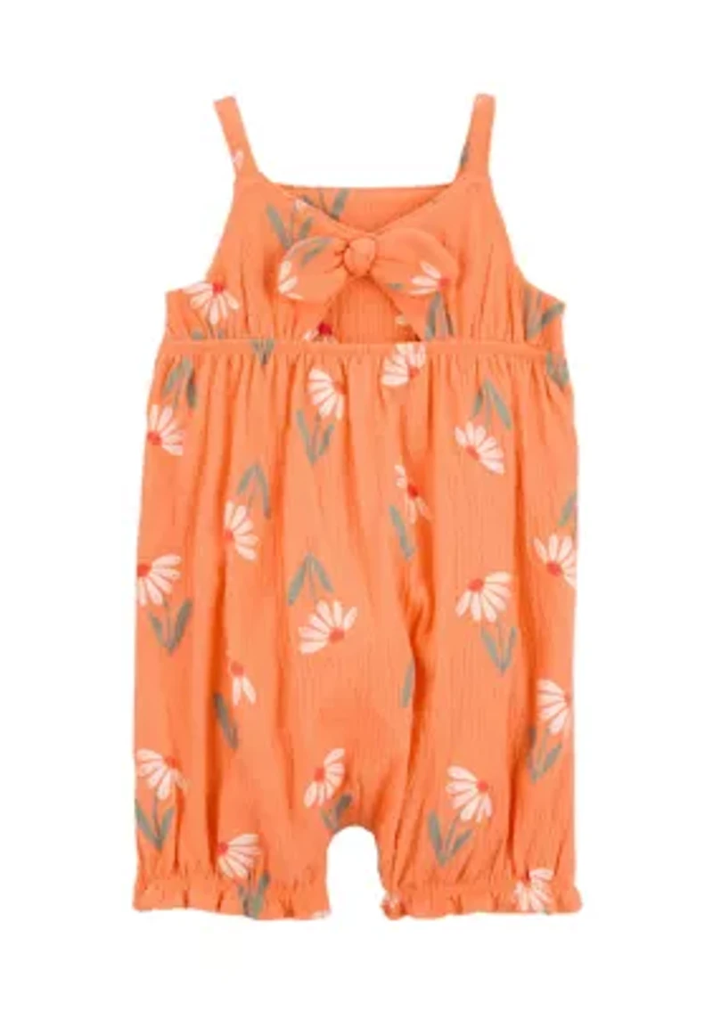 Baby Girls Printed Romper