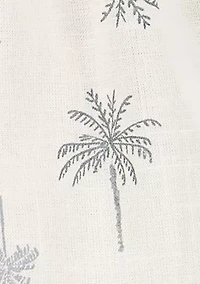 Baby Girls Palm Tree Printed Romper