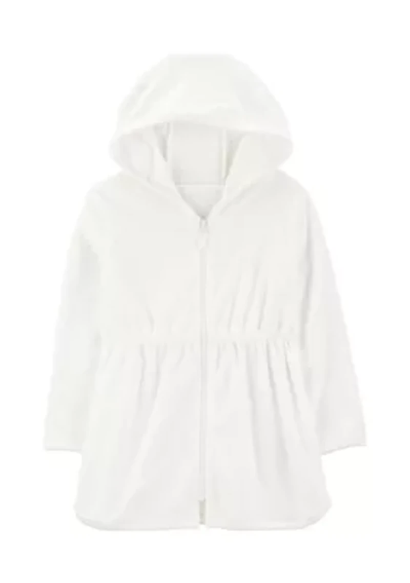 Baby Girls Hooded Cover-Up