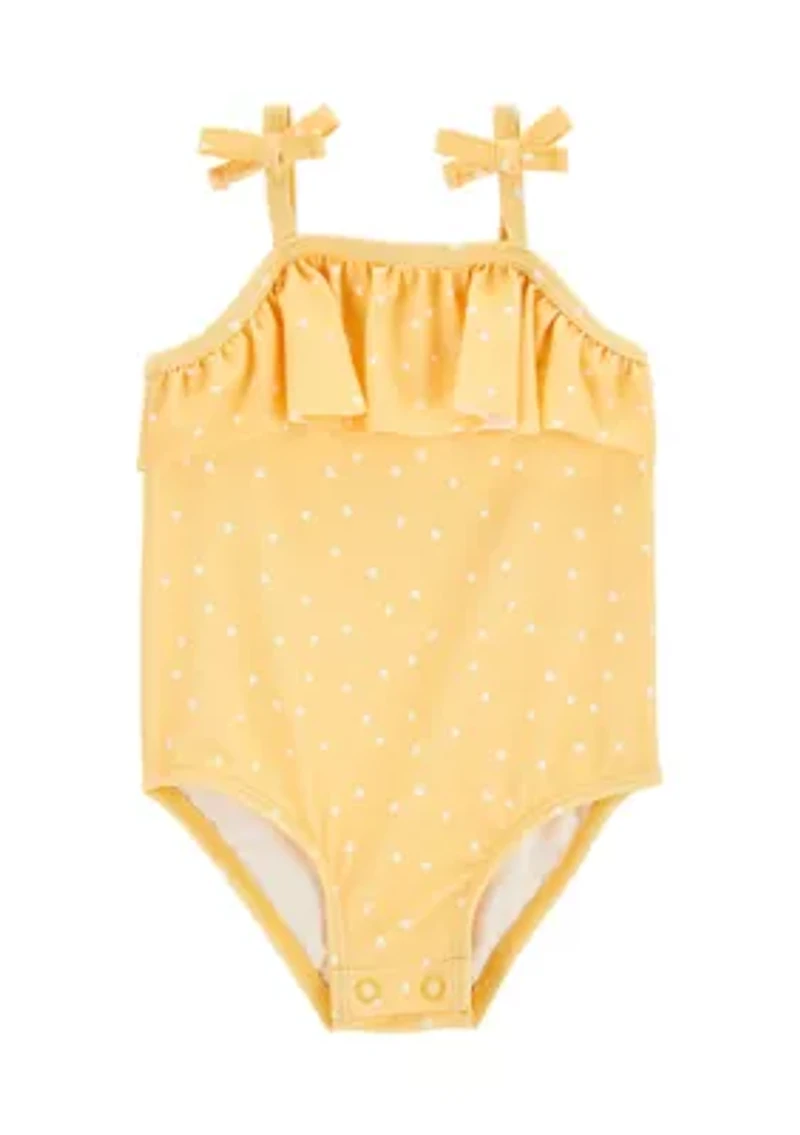 Baby Girls Printed One Piece Swimsuit