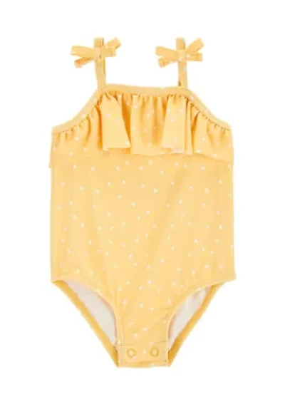 Baby Girls Printed One Piece Swimsuit