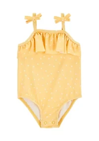 Baby Girls Printed One Piece Swimsuit