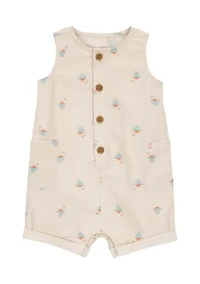 Baby Boys Printed Romper